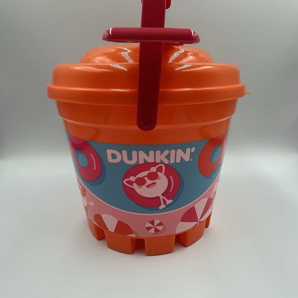 NEW 2025 Limited Edition Summer Dunkin Donuts Munchkin Beach Bucket Sand‎ Shovel